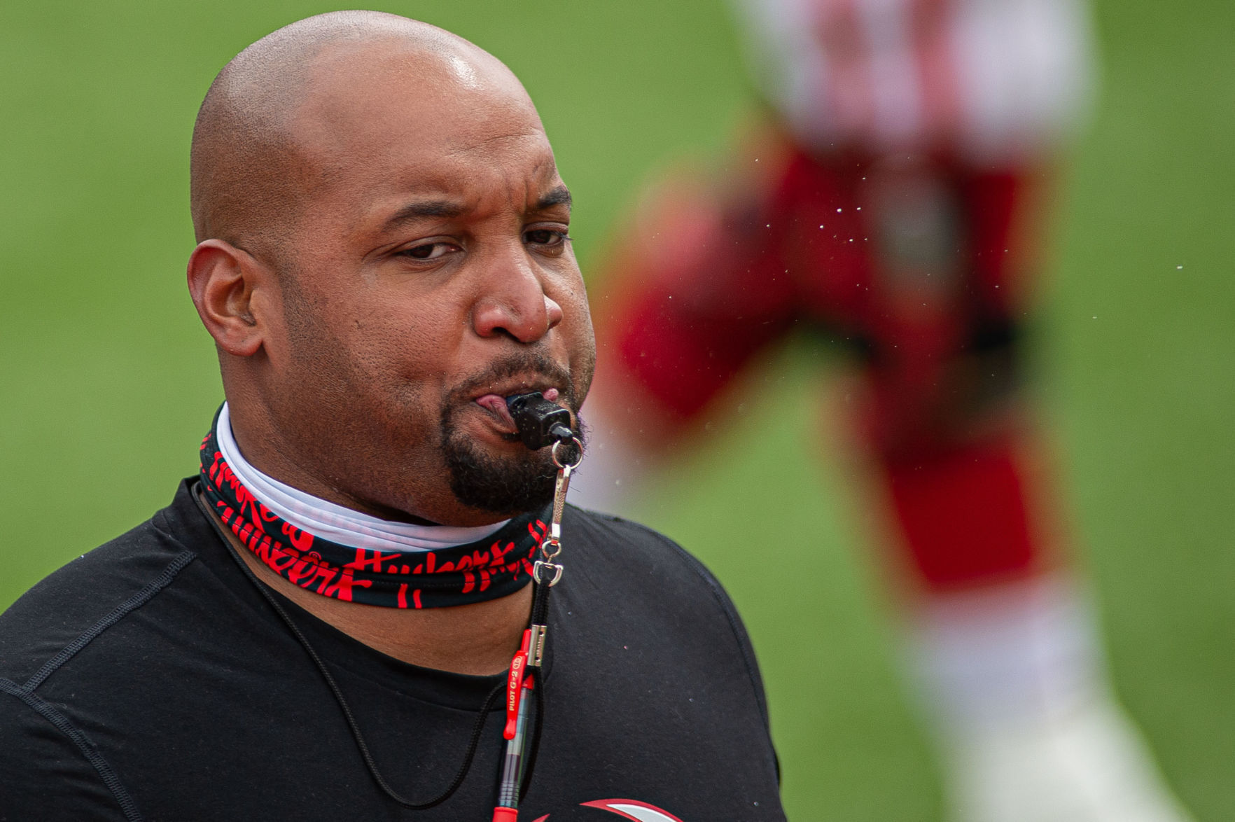 Nebraska football practice, 4.17